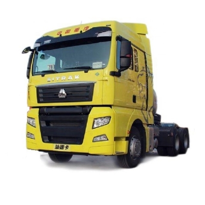 Sinotruk SITRAK C7H 430 CV 6X4 LNG remolcado cabeza del camión en una mitad de una fila filas de asientos y ABS