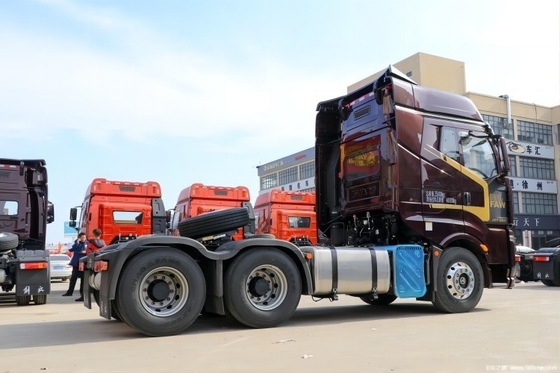 Affordable 560HP Faw Jiefang J6V 6X4 cabeza de camión de tracción para el transporte logístico