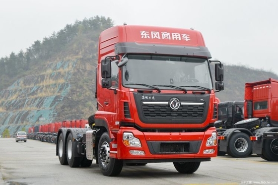 Dongfeng Tianlong VL 465 HP 6X4 cabeza del camión de tracción con control de crucero ACC en un