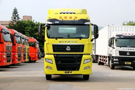 Sinotruk caja de cambios equipada SITRAK G7 480hp 4X2 camión tractor para compradores conscientes de los costos