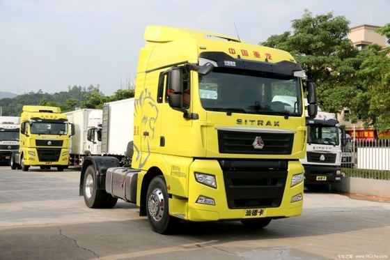 Sinotruk caja de cambios equipada SITRAK G7 480hp 4X2 camión tractor para compradores conscientes de los costos