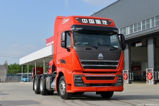 Euro 6 HOWO TH7 Camión pesado500HP 6X4 AMT Camiones tractor para transporte pesado