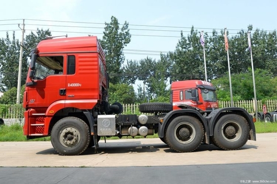Shacman Delong M3000 430hp 4X2 Cabeza de tractor de automóvil Remolque de camión para neumático 10R22.5