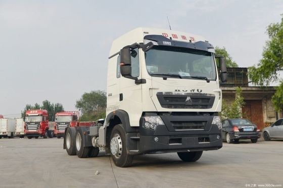 El transporte de carga parcial se hace fácil con HOWO TX camión pesado 430 HP 6X4 camión tractor