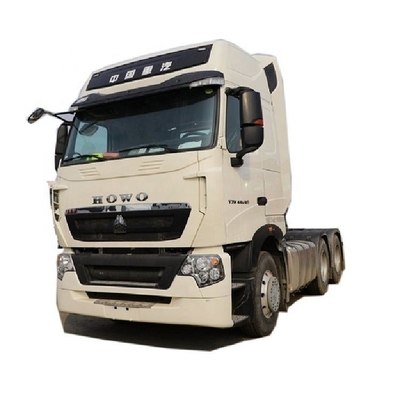 12 Cambio hacia adelante HOWO T7H 440 CV Camiones tractores 6X4 con diseño de pensamiento hacia adelante
