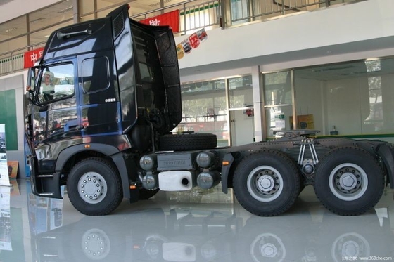 Camiones tractores usados HOWO A7 6x4 con capacidad de tanque de combustible de 400-500L y motor SINOTRUCK