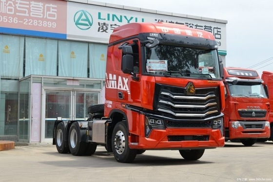 Obtener el mejor trato en HOWO Max 460 caballos de fuerza 6X4 camiones tractor con 16 cambios hacia adelante