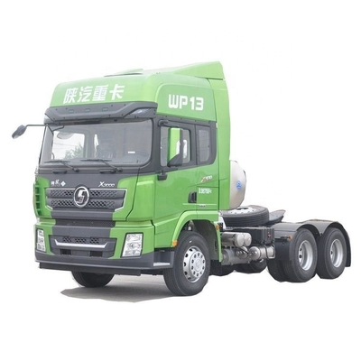 Camiones tractores de GNL de 430 CV 6X4 con sistema multimedia y capacidad del depósito de combustible ≥ 600L