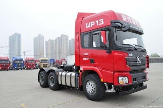 Transporte expreso Shacman X3000 550hp 6X4 cabeza del camión de tracción para una operación sin problemas