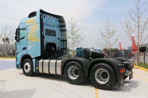 Shaanxi Automobile Cummins Longchamp 660HP 6X4 AMT Cabeza del camión de tracción de engranaje automático