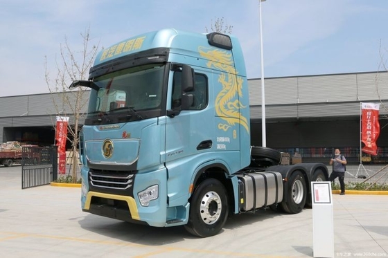 Shaanxi Automobile Cummins Longchamp 660HP 6X4 AMT Cabeza del camión de tracción de engranaje automático