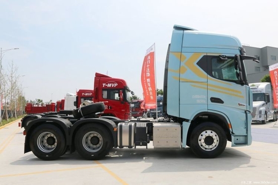 Shaanxi Automobile Cummins Longchamp 660HP 6X4 AMT Cabeza del camión de tracción de engranaje automático