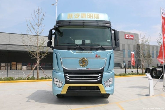 Shaanxi Automobile Cummins Longchamp 660HP 6X4 AMT Cabeza del camión de tracción de engranaje automático