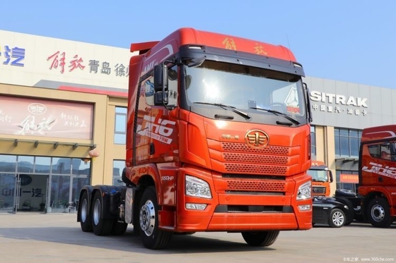 Qingdao Jiefang JH6 versión piloto 2.0 550hp 6X4 camión tractor con capacidad del motor 8L