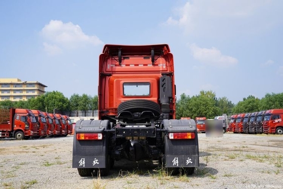 Qingdao Jiefu JH6 460HP 6X4 AMT Camiones de tractor automático con 2 números de cambio inverso