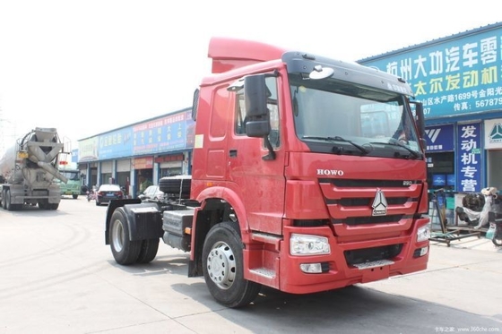 Capacidad del motor 290HP camión pesado HOWO 4X2 cabeza del camión de tracción para la tienda de inventario