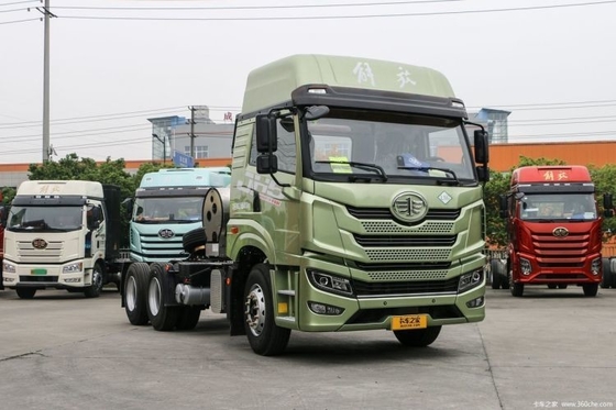 Camión pesado Qingdao Jiefang JH5 camiones tractores de GNL de 480 CV 6X4 con control de crucero ACC