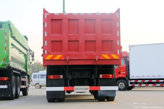 Qingdao Jiefang JH6 camión de descarga usado con 430 HP motor y 8,2m cama de descarga en el descuento