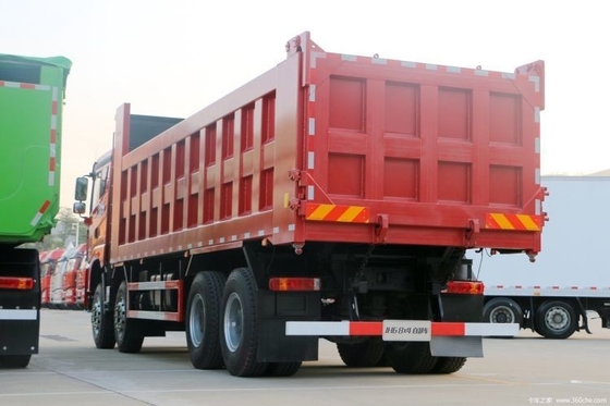 Qingdao Jiefang JH6 camión de descarga usado con 430 HP motor y 8,2m cama de descarga en el descuento