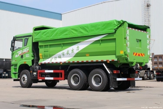 Tsingdo Liberación JH6 375hp 6X4 5.6m camiones de basura usados pero en excelentes condiciones