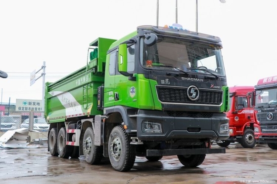 Shaanxi Automobile Heavy Cadron X5000 430hp 8X4 5.8m camiones de descarga con dirección derecha