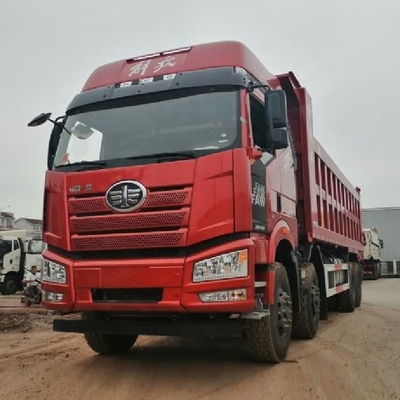 Venda Faw Jiefang J6P 460hp 8X4 camiones de 8.2m con transmisión manual y torque alto