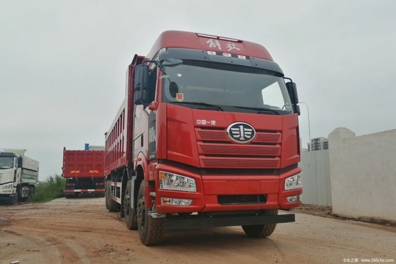 Venda Faw Jiefang J6P 460hp 8X4 camiones de 8.2m con transmisión manual y torque alto
