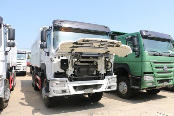 HOWO-7 usado 375hp 6X4 6.8m camiones de basura en excelentes condiciones para el segmento de camiones pesados