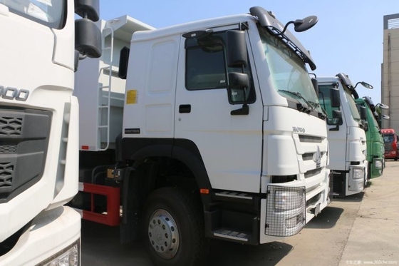 HOWO-7 usado 375hp 6X4 6.8m camiones de basura en excelentes condiciones para el segmento de camiones pesados