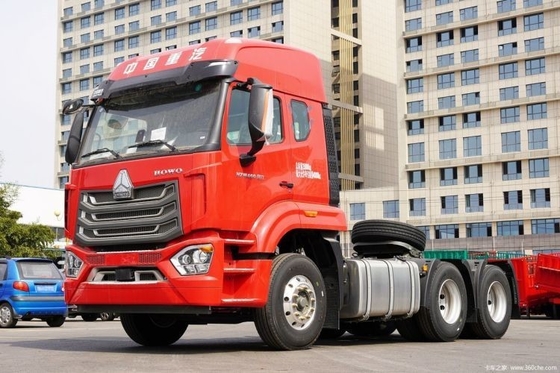 Cabeza de tractor de segunda mano caliente 6X4 SINOTRUCK HOWo N7W camión pesado con 2 cambios de marcha atrás