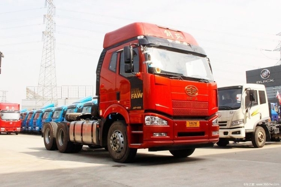8800kg Peso bruto del vehículo FAW Jiefang J6P Camión pesado 460HP 6X4 Camión tractor
