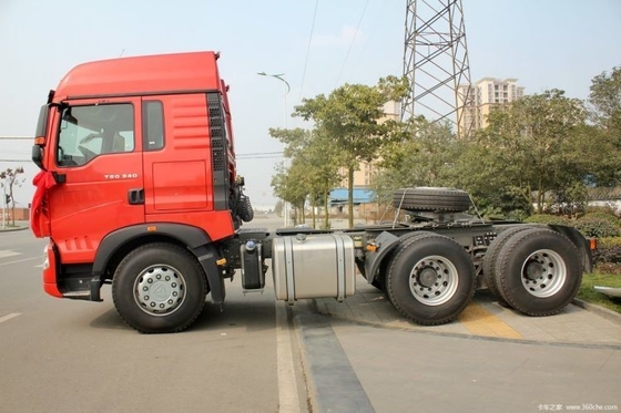 340 caballos de fuerza 6X4 transmisión manual camión pesado nacional HOWO T5G camiones tractor