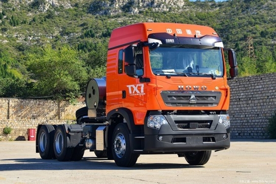 Sinotruk HOWO TX7 480hp 6X4 camiones tractores de GNL para el transporte