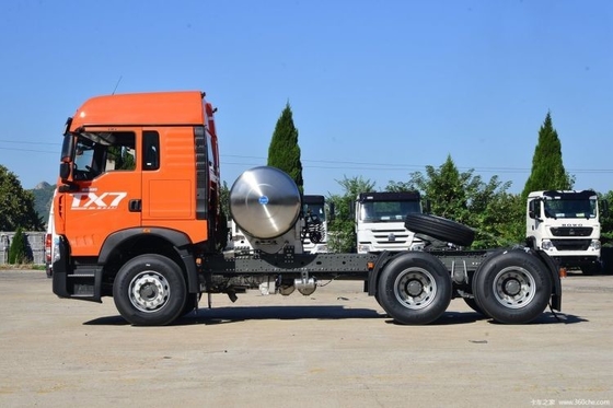 Sinotruk HOWO TX7 480hp 6X4 camiones tractores de GNL para el transporte