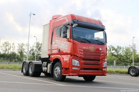 Transmisión manual Boutique Qingdao Jiefang JH6 camión pesado 430 HP 6X4 camión tractor de GNC