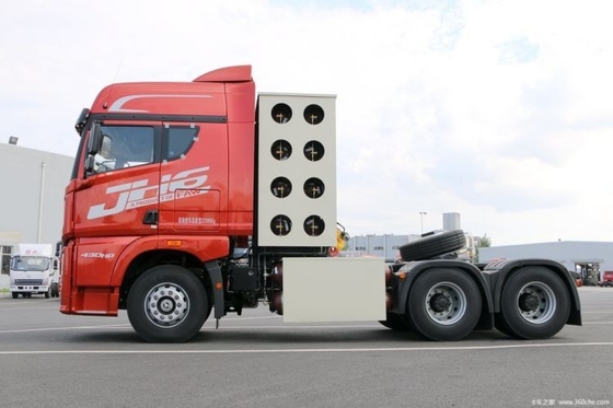 Transmisión manual Boutique Qingdao Jiefang JH6 camión pesado 430 HP 6X4 camión tractor de GNC