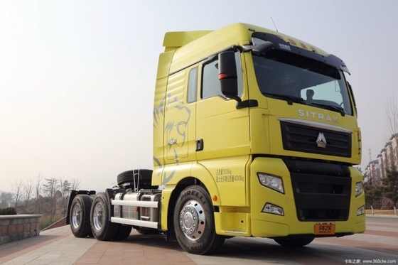 540 CV Sinotruck 6X4 SITRAK C7H Tractor de camión pesado con tipo y características de conducción adecuadas
