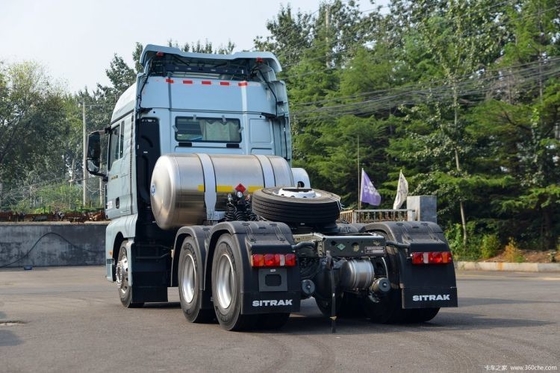 Cabeza del tractor del camión usado Sinotruk SITRAK G7S 530 HP 6X4 GNL engranaje automático con fluido lento