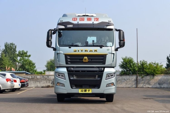 Cabeza del tractor del camión usado Sinotruk SITRAK G7S 530 HP 6X4 GNL engranaje automático con fluido lento
