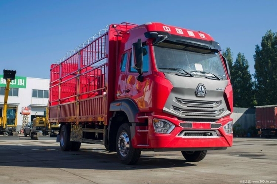 Camión pesado nacional Haohan N5W Tarjeta media 220HP 4X2 6.75m Transporte de camiones de almacén