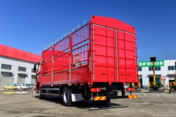 Camión pesado nacional Haohan N5W Tarjeta media 220HP 4X2 6.75m Transporte de camiones de almacén