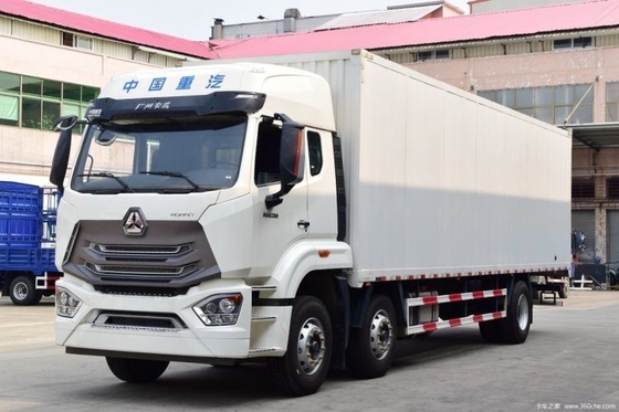 280 HP SinotruK Hahan N5G Camión pesado con pantalla táctil Peso bruto del vehículo 10170 kg