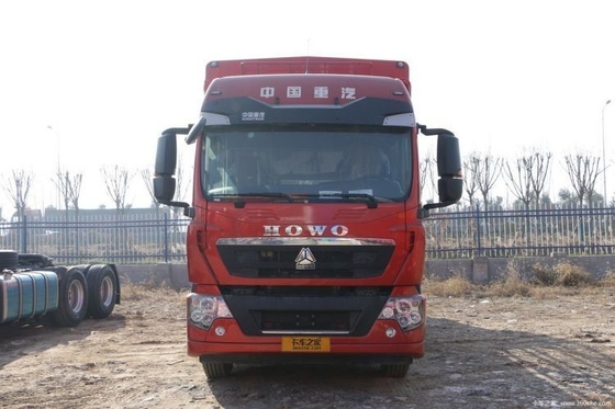 Camión pesado de 250 CV HOWO TX 4X2 6.8m Camión de red de almacén para el transporte de carga usada