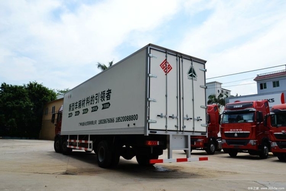 240hp 6X2 9,5 metros furgoneta para el calentamiento de segunda mano de National Heavy Truck HOWO T5G