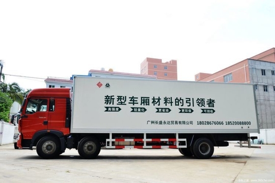 240hp 6X2 9,5 metros furgoneta para el calentamiento de segunda mano de National Heavy Truck HOWO T5G