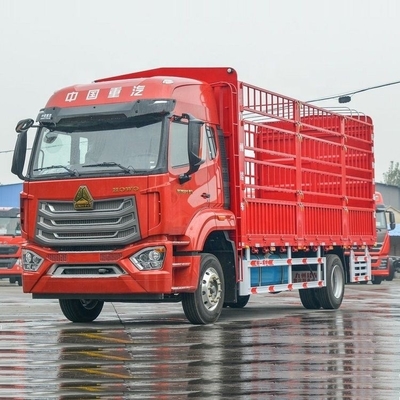 Camión de carga media 220HP Sinotruk HOWo N5W 4X2 6.7m Camión de red de almacén con cámara trasera de 360 °