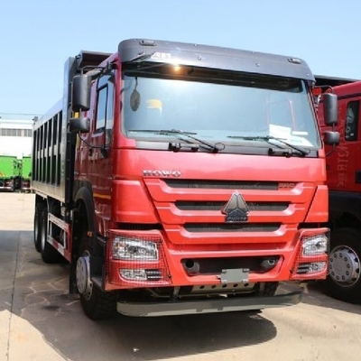 Howo-7 380 HP 6X4 6.8 m camión de basura de bajo precio con sistema multimedia y ESC
