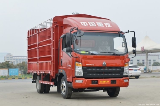 150 CV 4,15 m Camión ligero de red de almacén de fila única para transporte agrícola
