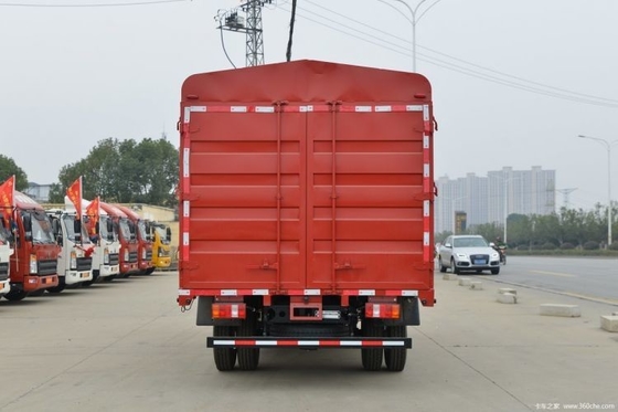 150 CV 4,15 m Camión ligero de red de almacén de fila única para transporte agrícola
