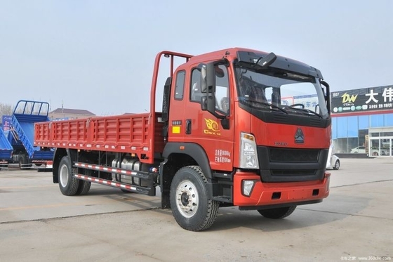 Camión pesado nacional HOWO G5X Tarjeta media 220HP 4X2 6.75m Camión de obstáculos